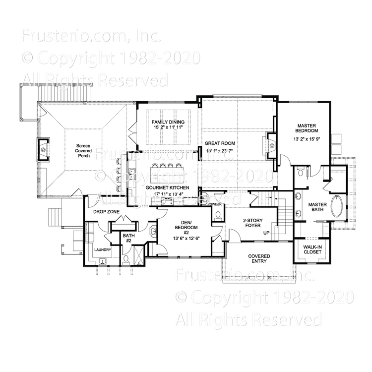 Aspen House Plan First Floor Plan
