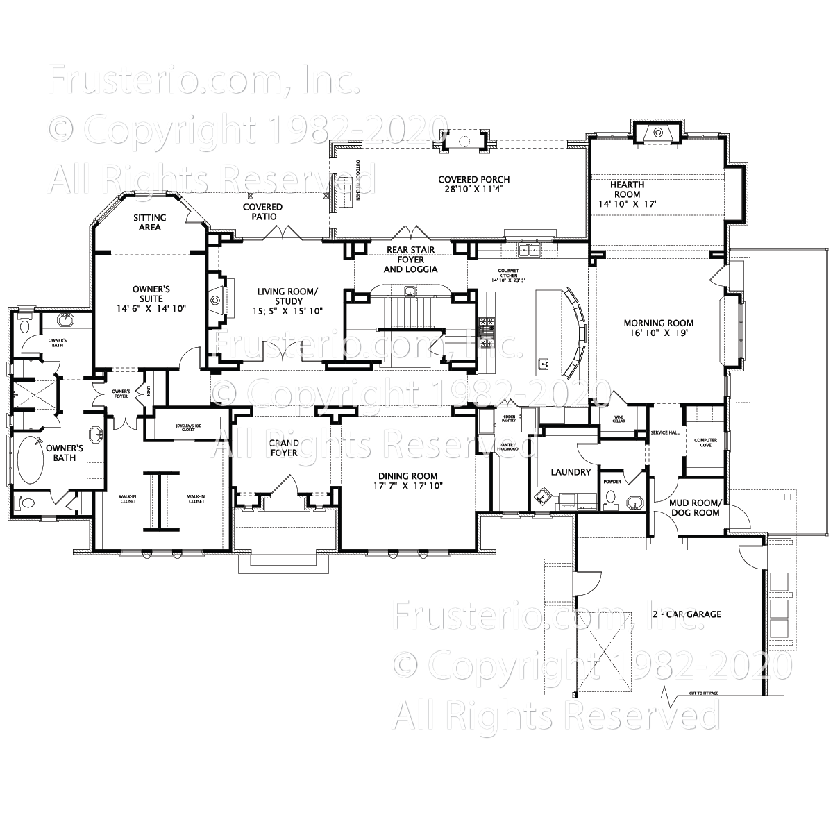 Phoenix House Plan First Floor Plan