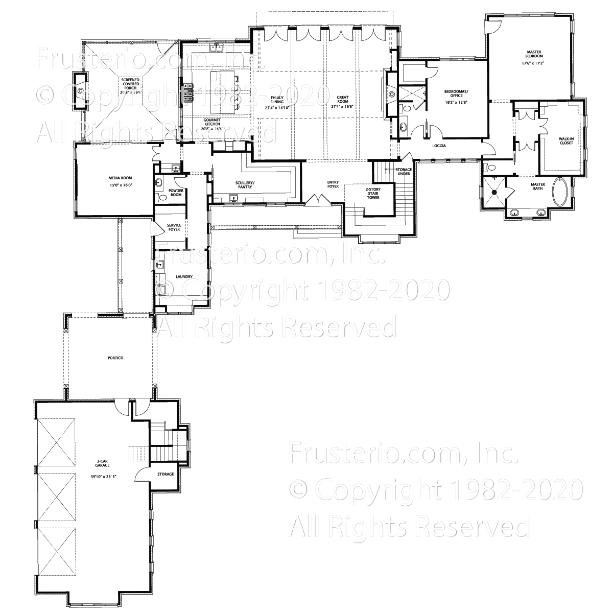 Zigmund House Plan First Floor Plan
