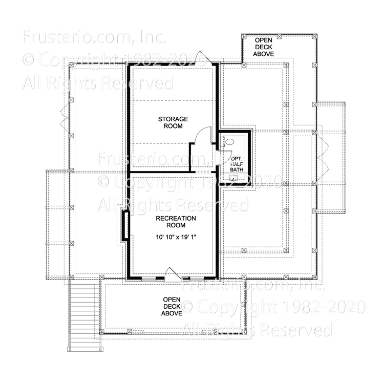 Mendota House Plan 3rd Floor
