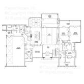 Calloway House Plan First Floor Plan