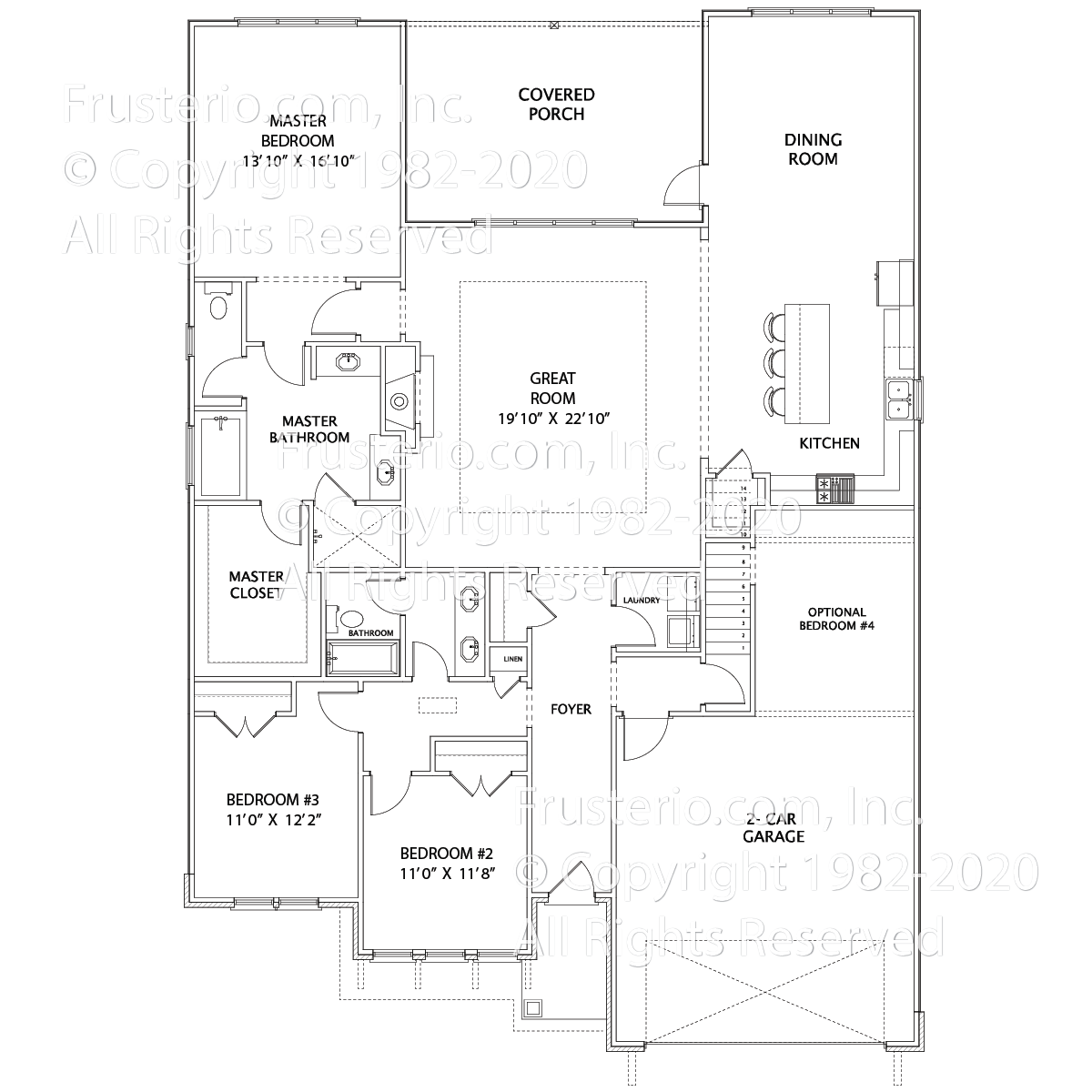 Morrison House Plan First Floor Plan