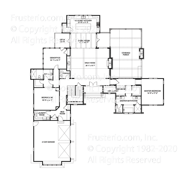 Edward House Plan First Floor Plan