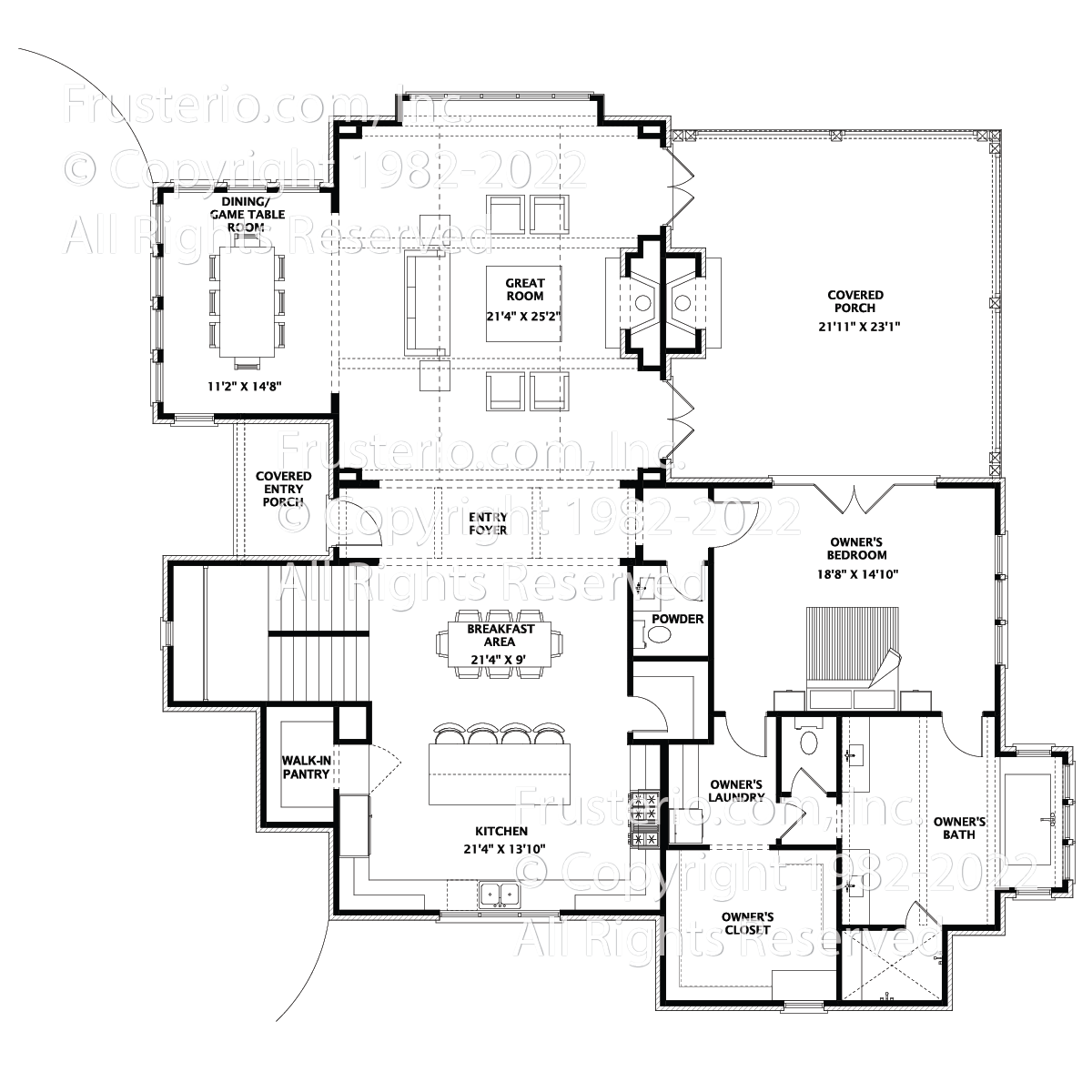 Laura House Plan First Floor Plan