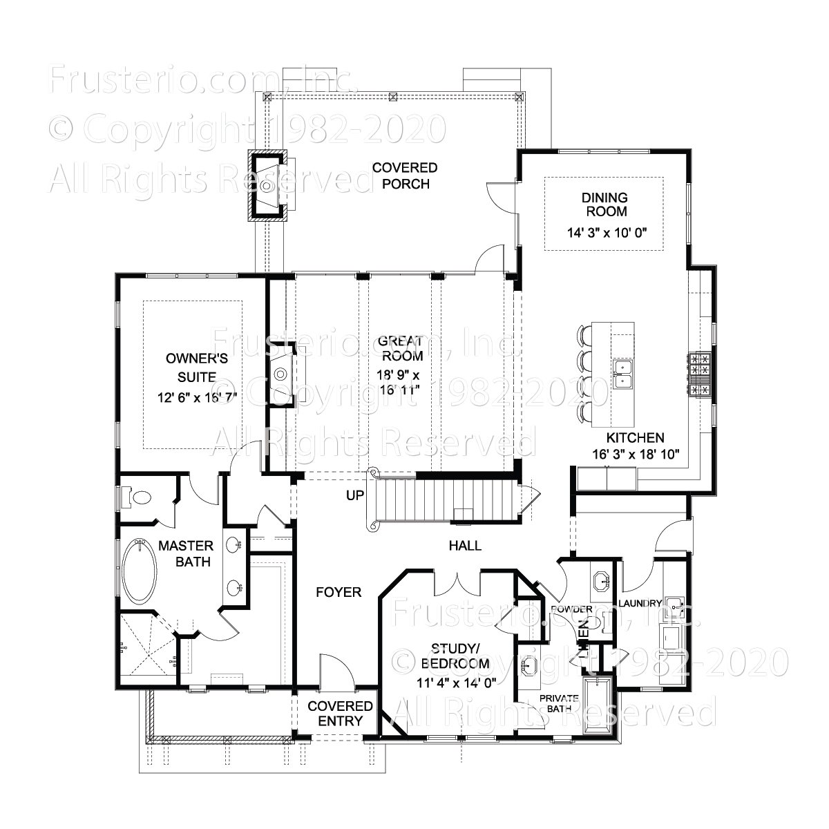Sherwood House Plan First Floor Plan