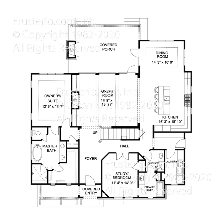 Sherwood House Plan First Floor Plan
