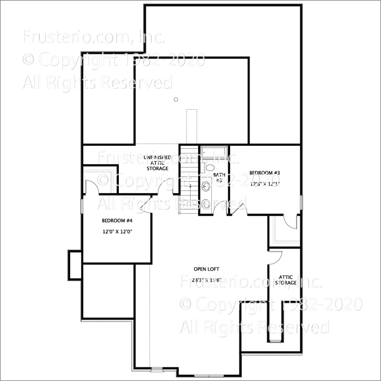 Emmet House Plan 2nd Floor