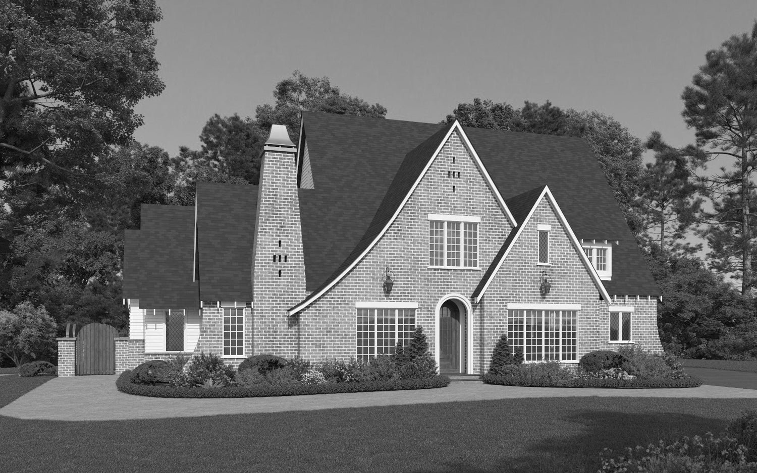 Waverly Front Elevation Rendering