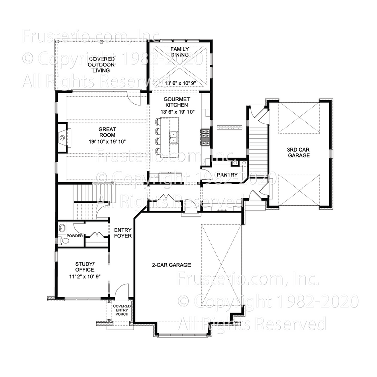 Diana House Plan First Floor Plan