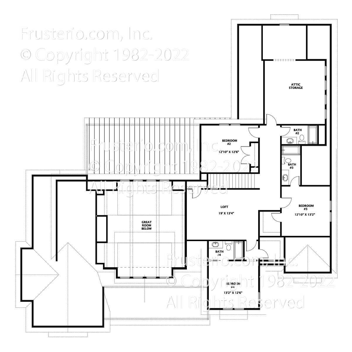 Brittany House Plan 2nd Floor