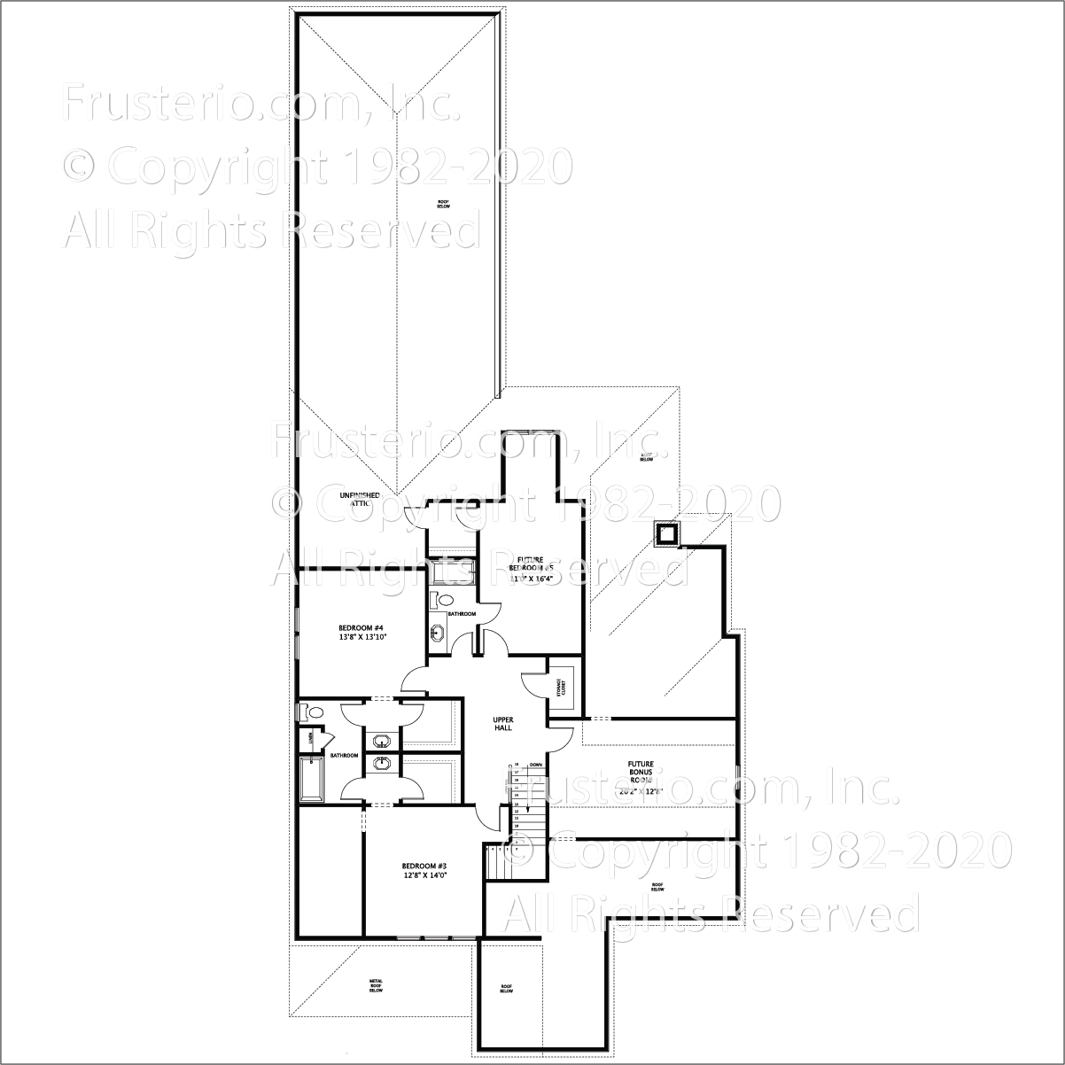 Somers House Plan 2nd Floor