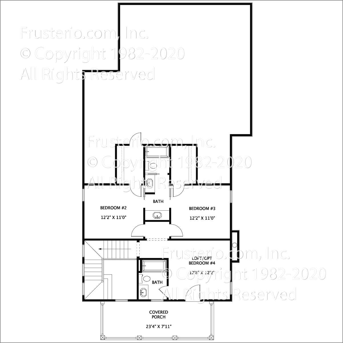 Jackson House Plan 2nd Floor