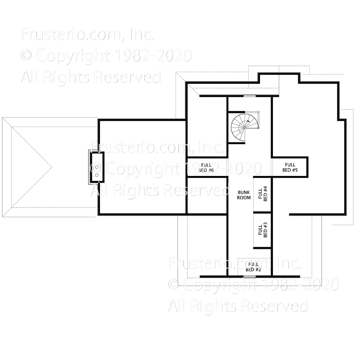Truman House Plan 3rd Floor