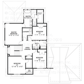 Quinton House Plan 2nd Floor
