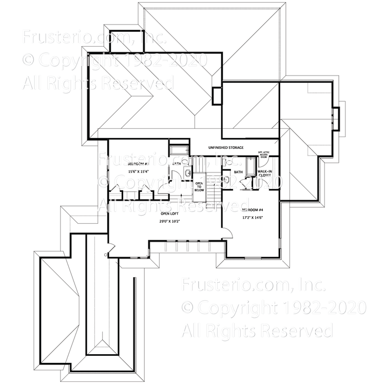Mckinley House Plan 2nd Floor