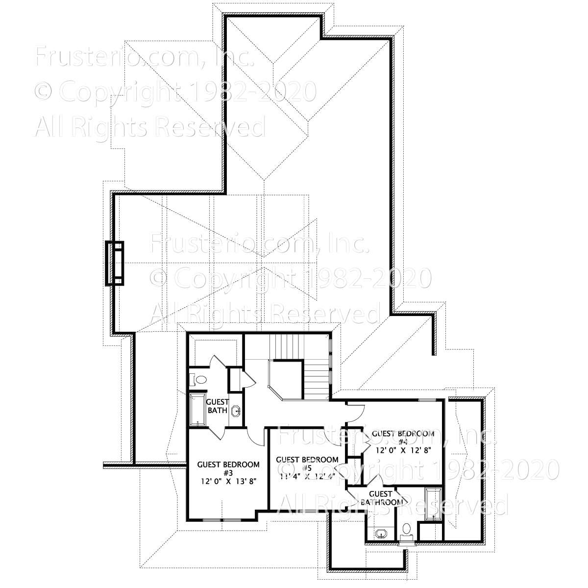 Leighton House Plan 2nd Floor