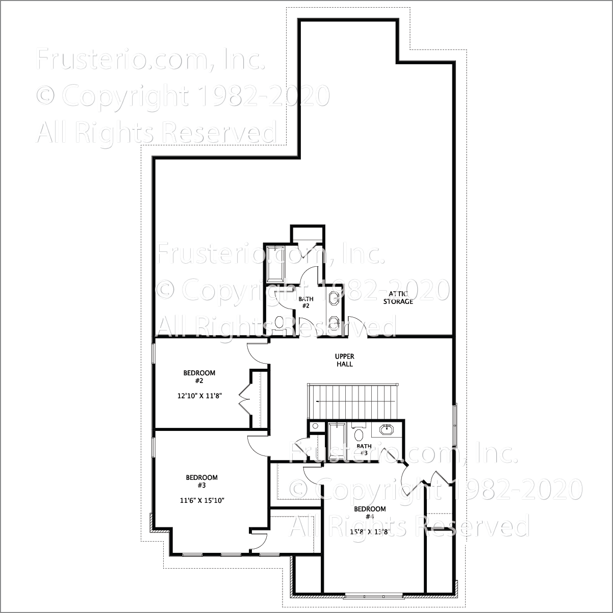 Xander House Plan 2nd Floor