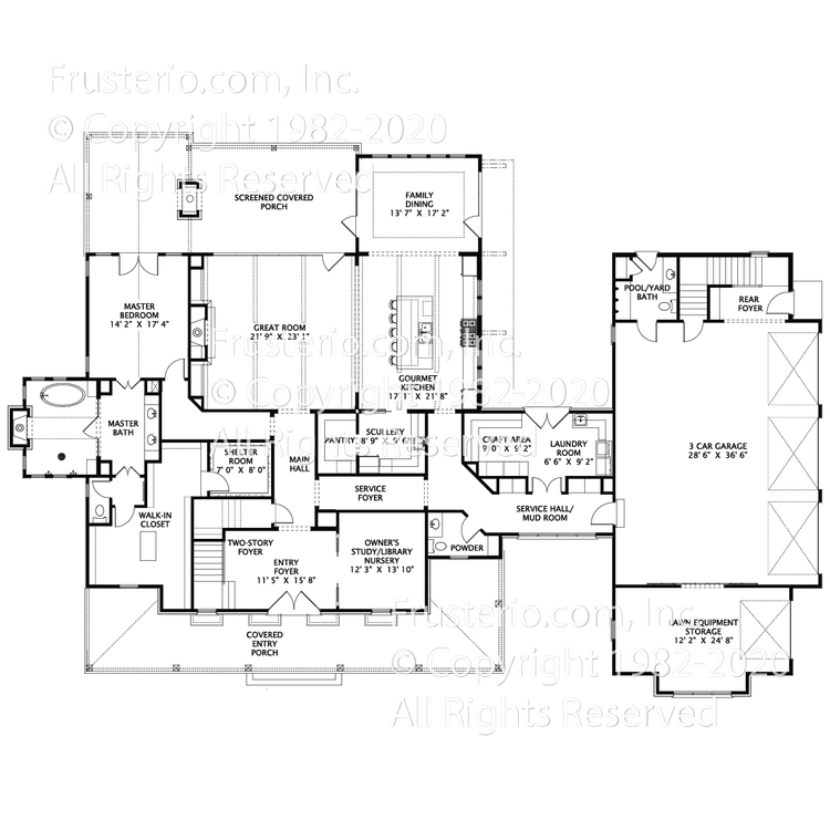 Vincent House Plan First Floor Plan