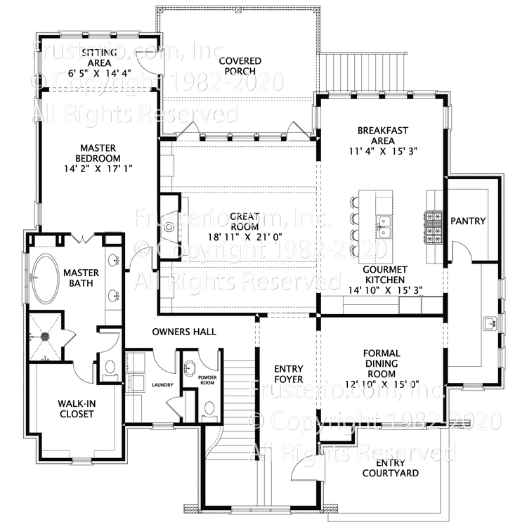 Jordan House Plan First Floor Plan