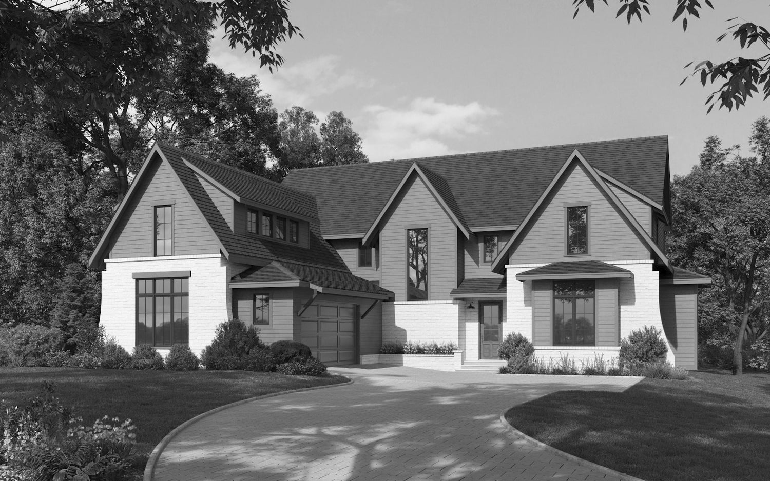 Lydia Front Elevation Rendering