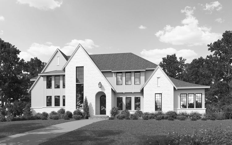 Courtney Front Elevation Rendering