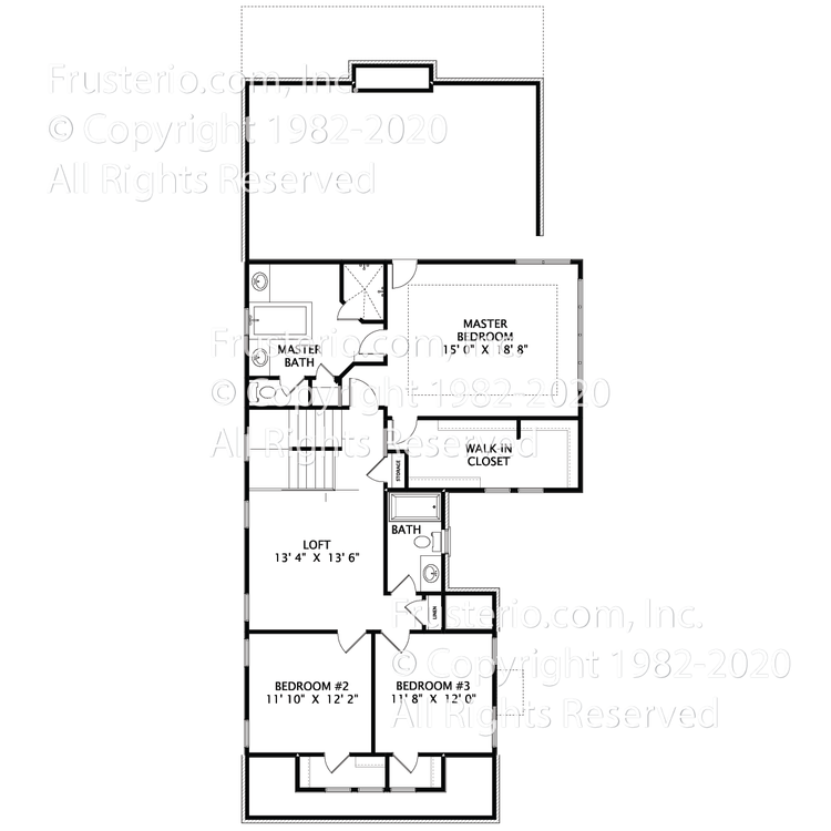 Archer House Plan 2nd Floor
