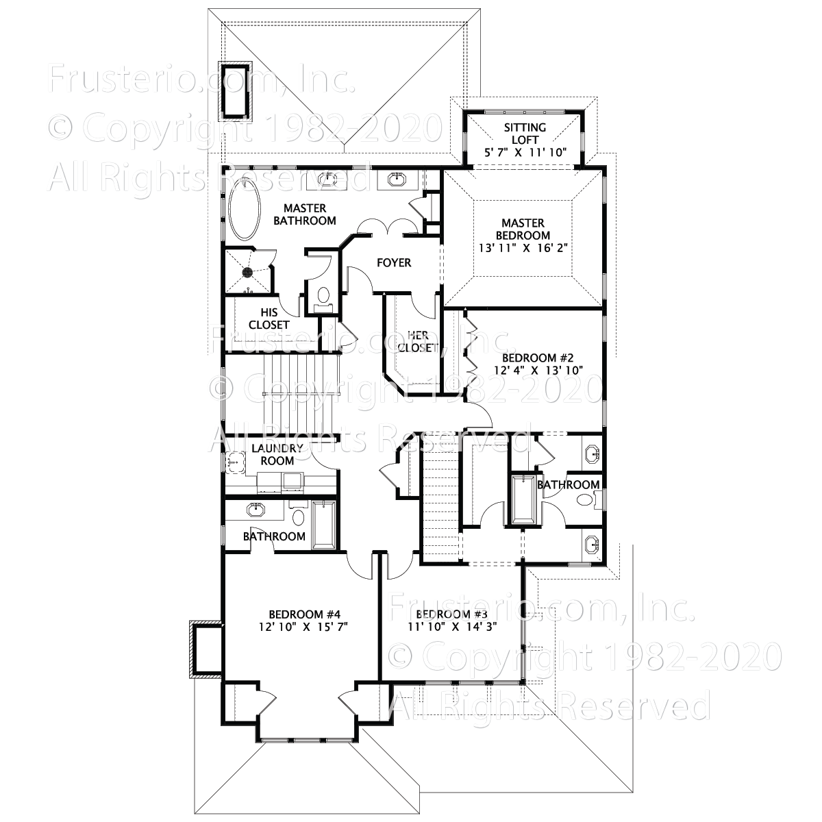 Jenson House Plan 2nd Floor