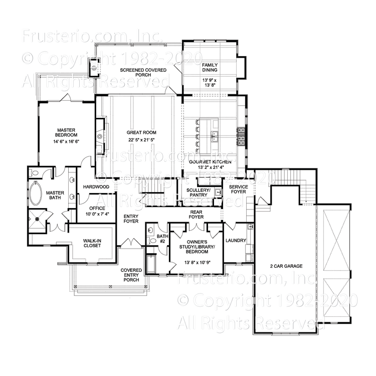 Dubose House Plan First Floor Plan