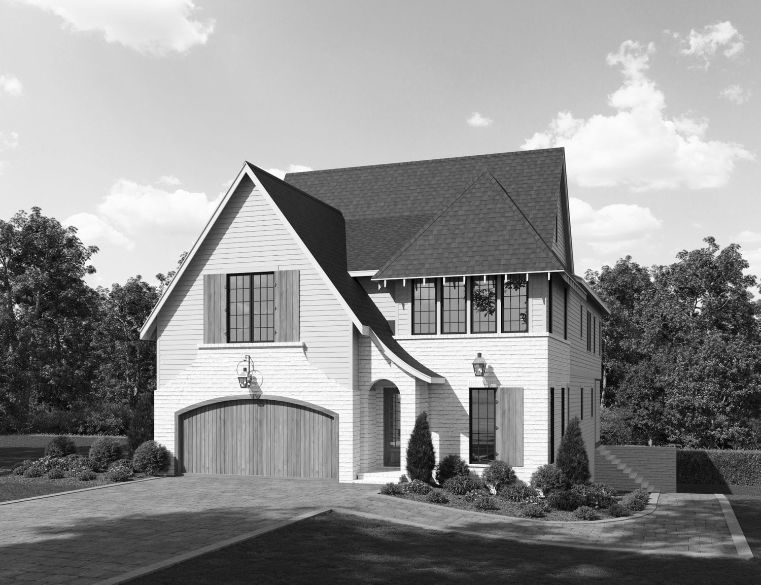Ruby Front Elevation Rendering