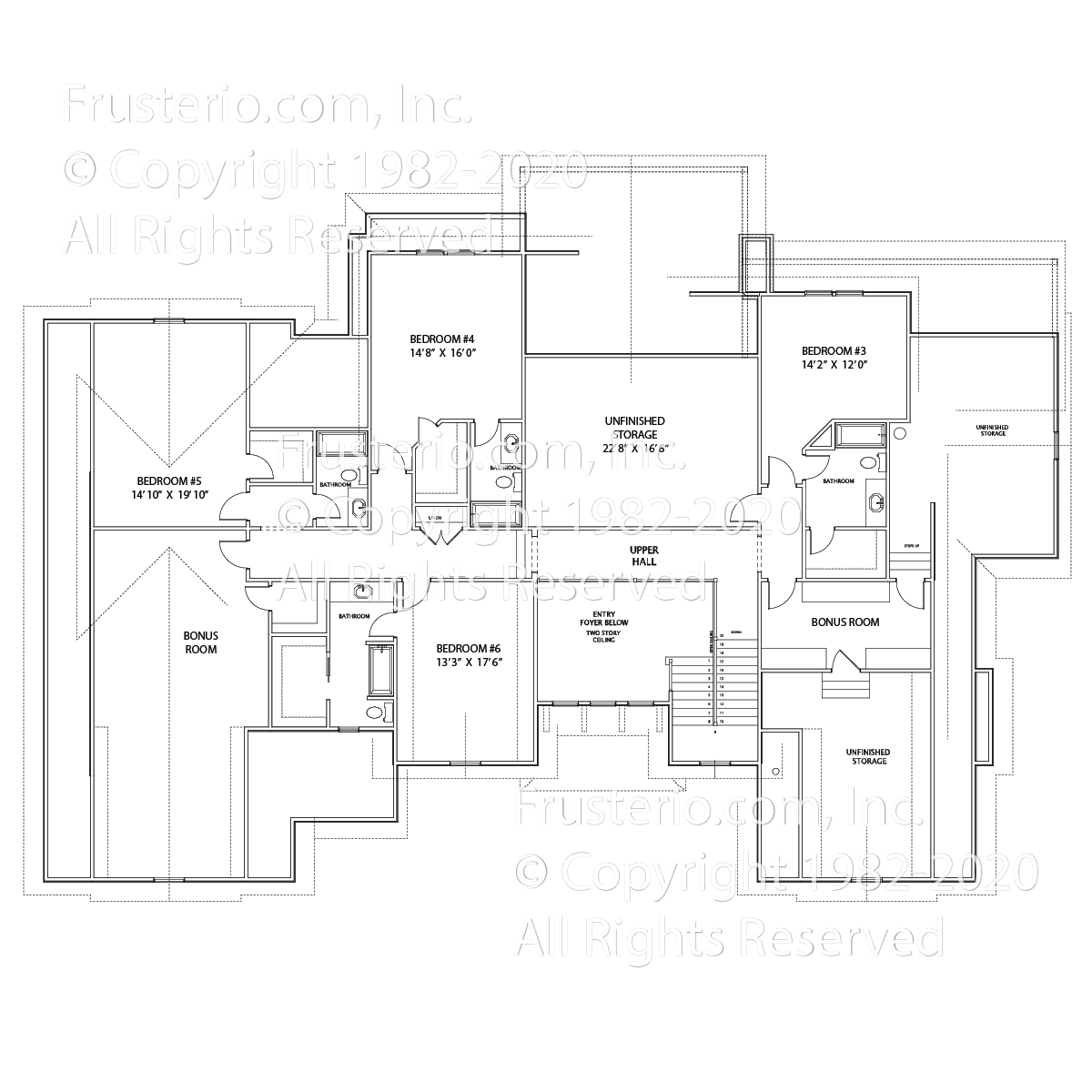Calloway House Plan 2nd Floor