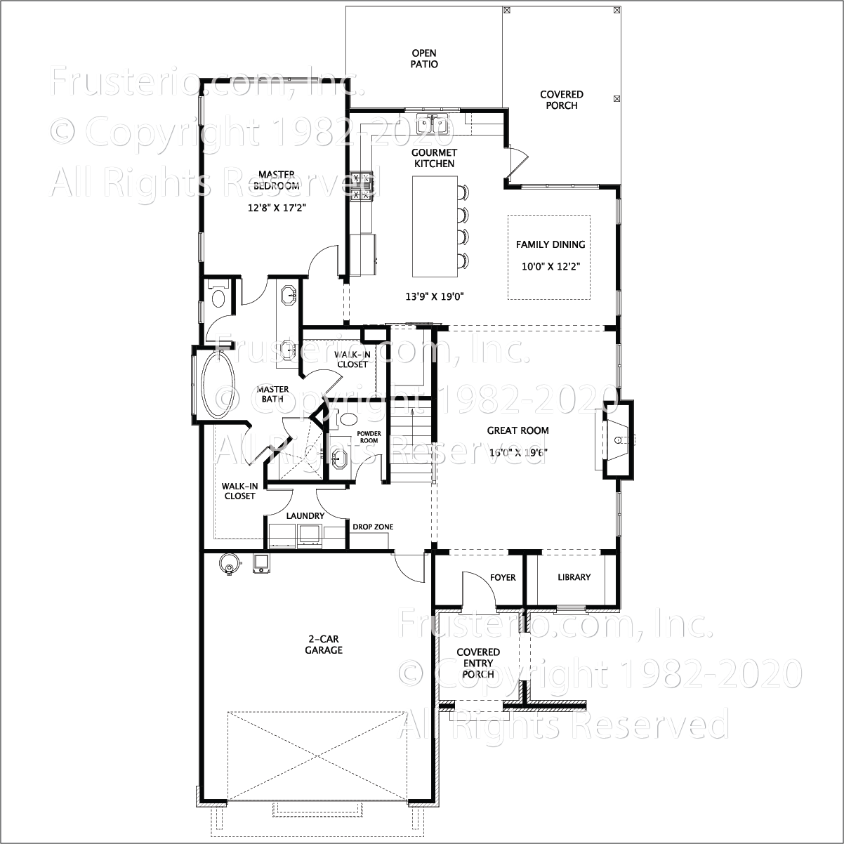 Winthrop House Plan First Floor Plan