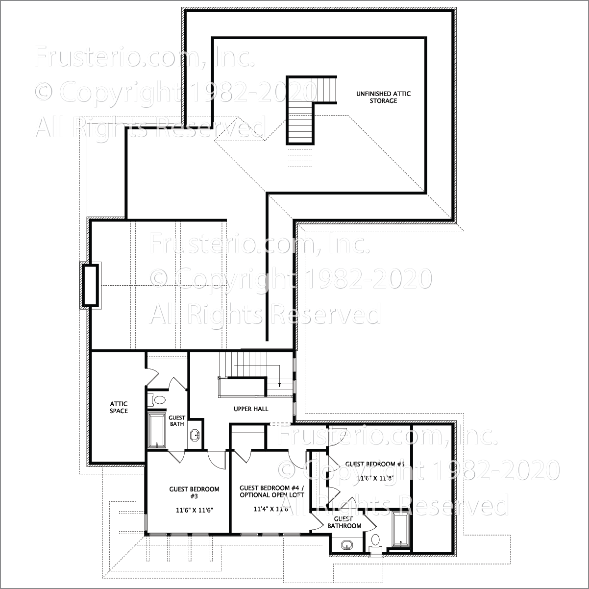 Clayton House Plan 2nd Floor