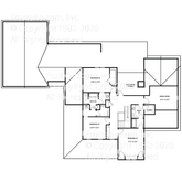 Remington House Plan 2nd Floor