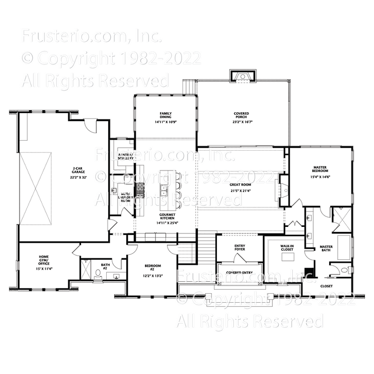 Anna House Plan First Floor Plan
