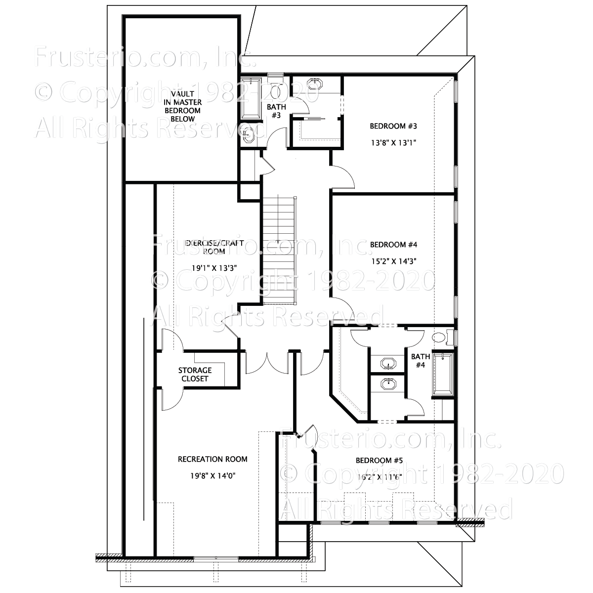 Lambert House Plan 2nd Floor
