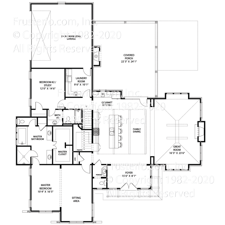 Scarlett House Plan First Floor Plan