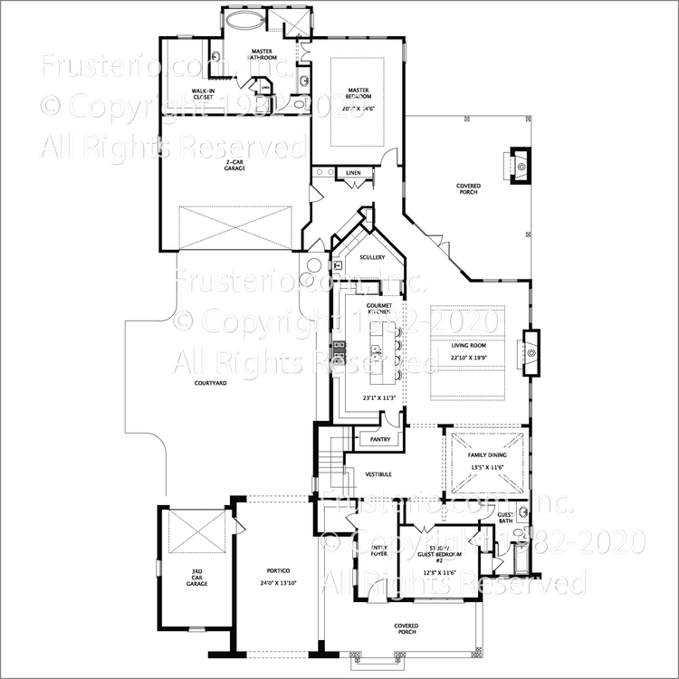 Marlowe House Plan First Floor Plan