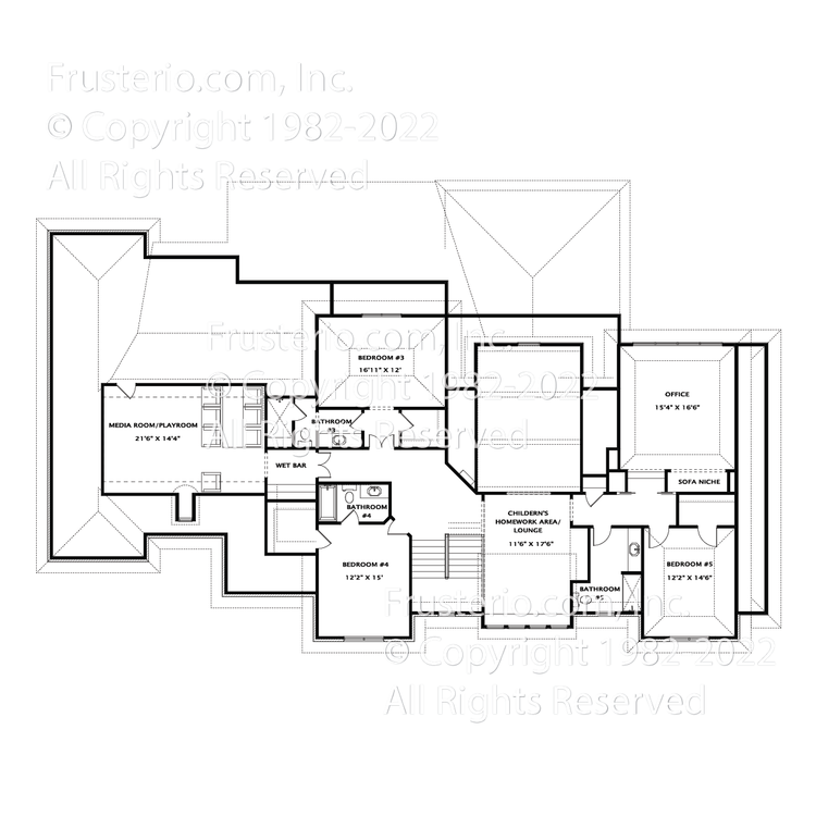 Chester House Plan 2nd Floor