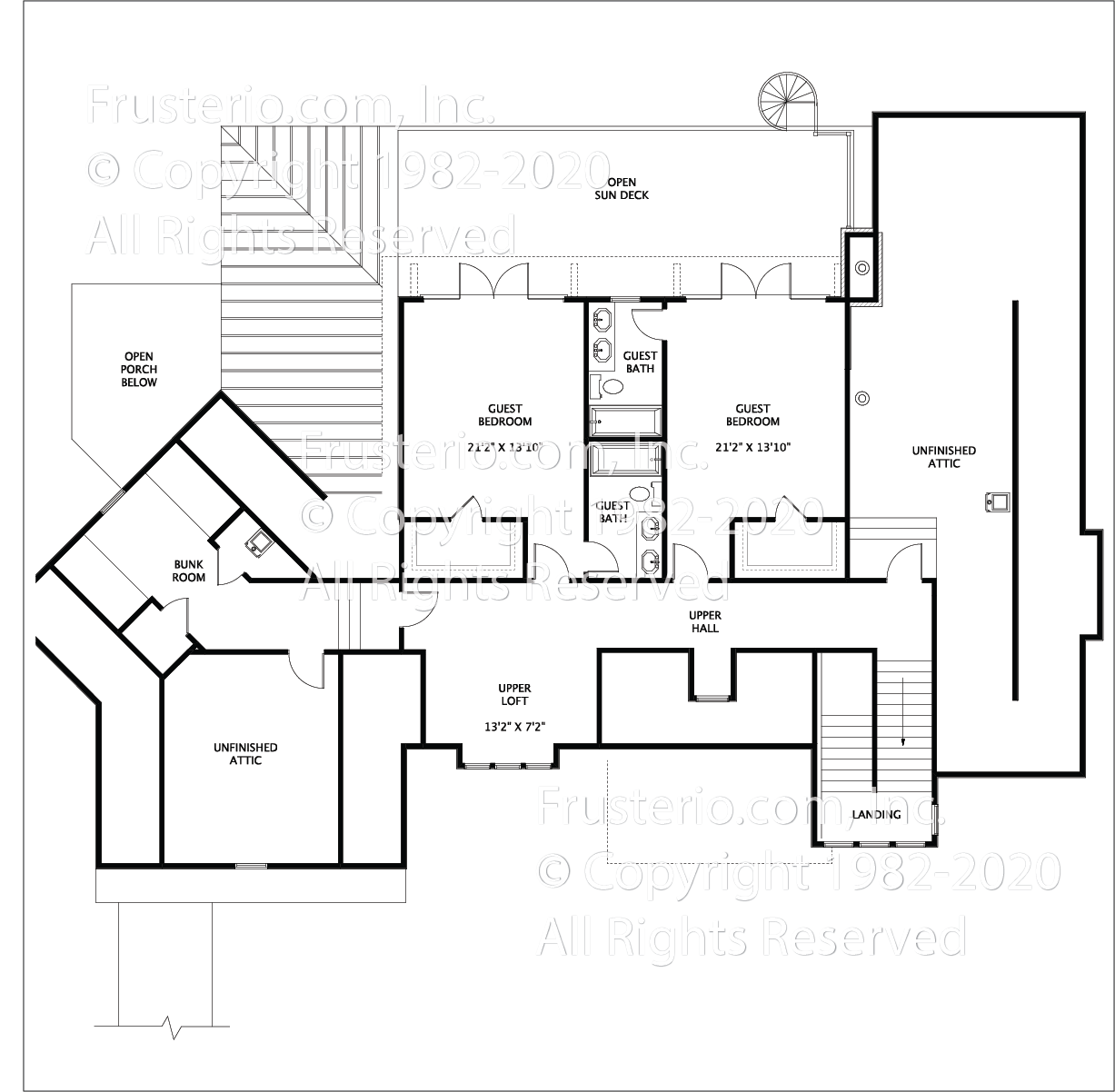 Brynleigh House Plan 2nd Floor