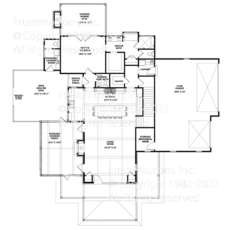 Susan House Plan First Floor Plan