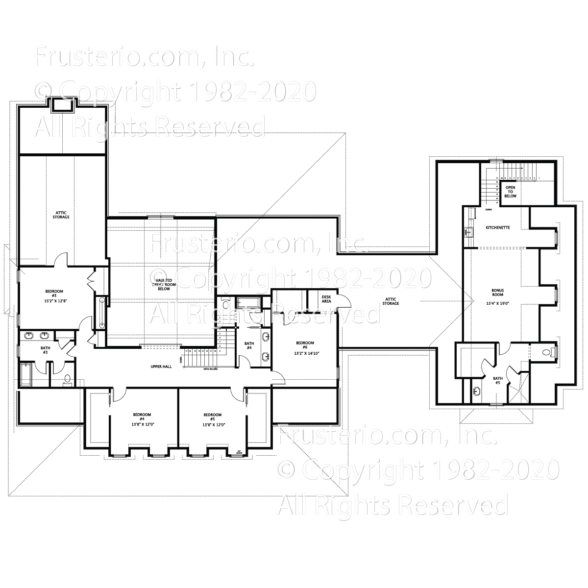 Hunter House Plan 2nd Floor