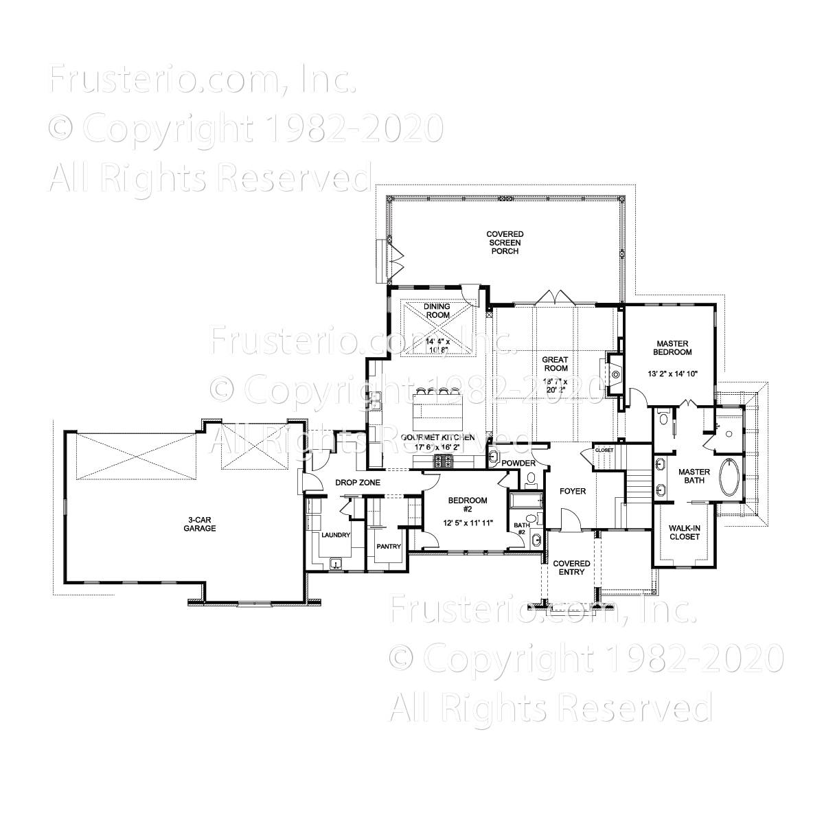 Whitney House Plan First Floor Plan
