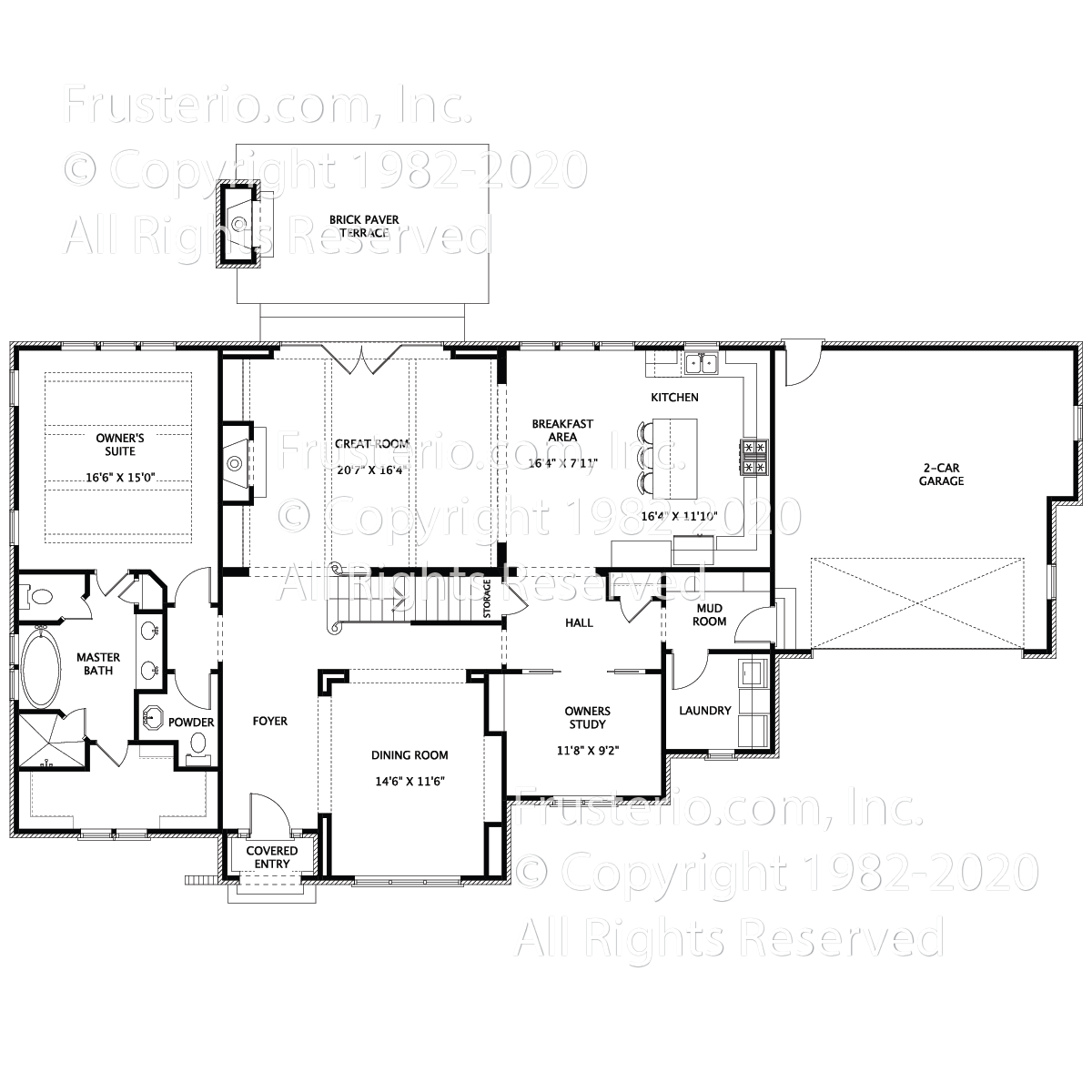 Athena House Plan First Floor Plan