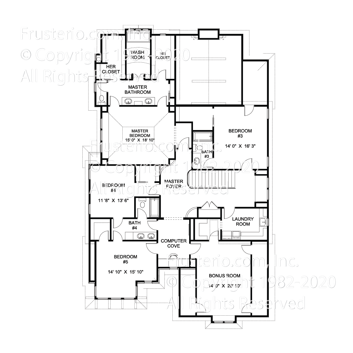 Tristan House Plan 2nd Floor