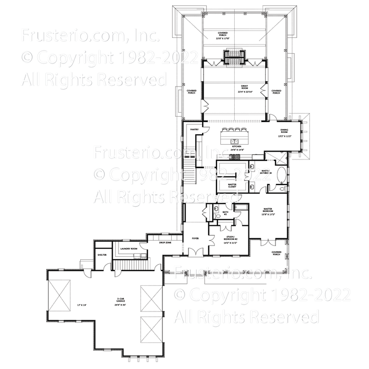 Bradley House Plan First Floor Plan