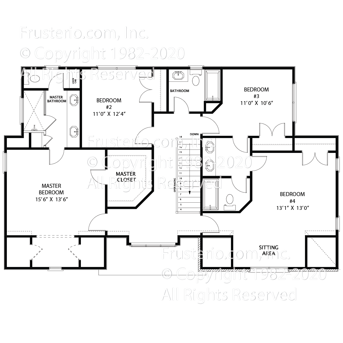 Piper House Plan 2nd Floor