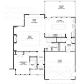 Teresa House Plan First Floor Plan