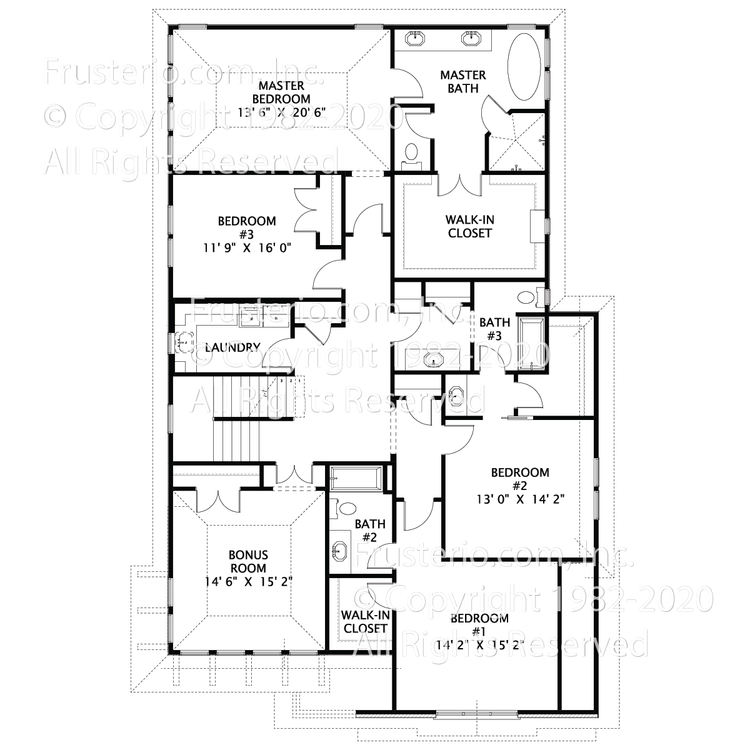 Ross House Plan 2nd Floor