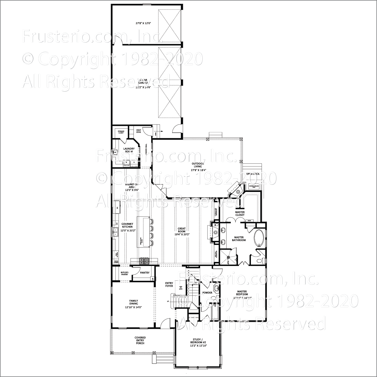 Somers House Plan First Floor Plan