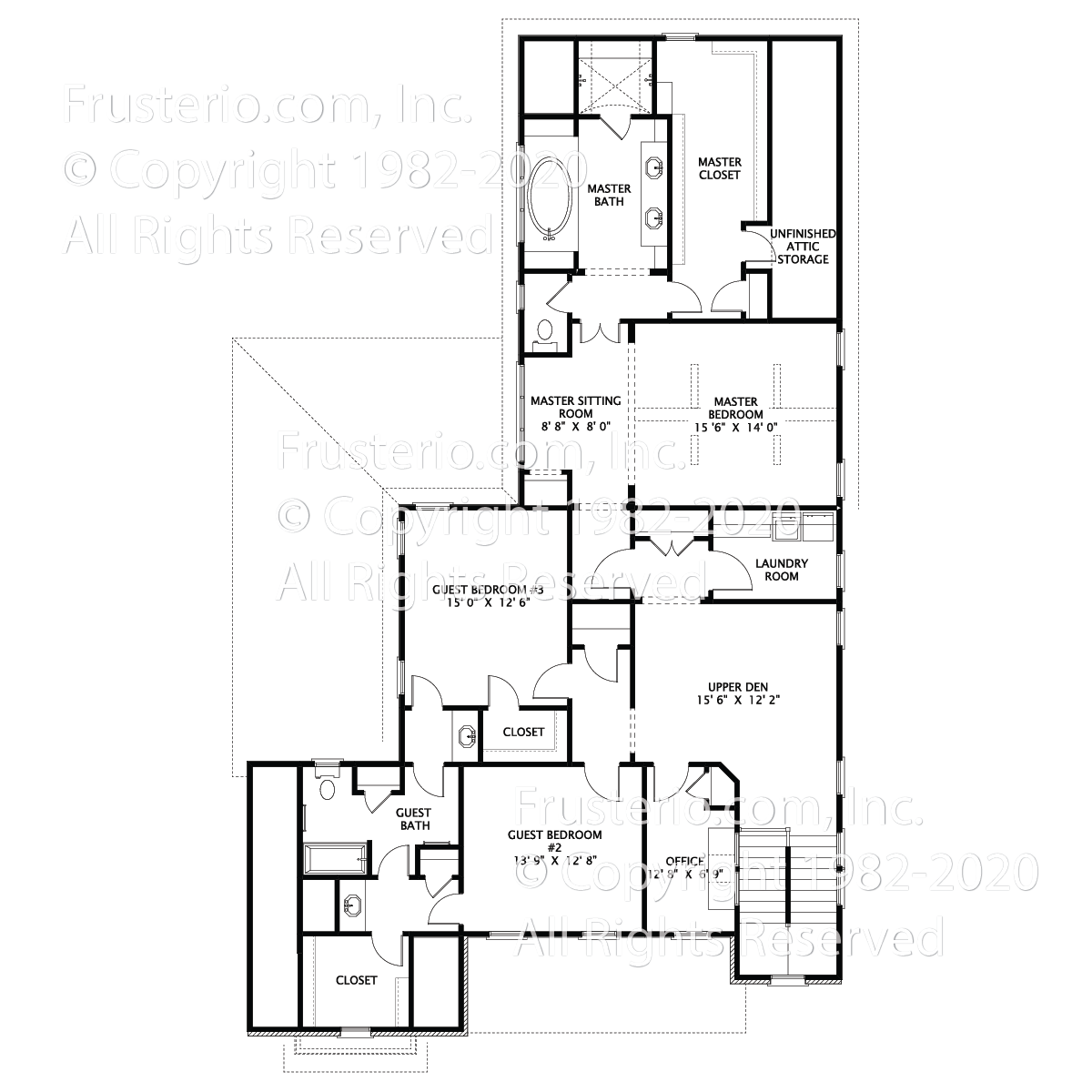 Casey House Plan 2nd Floor